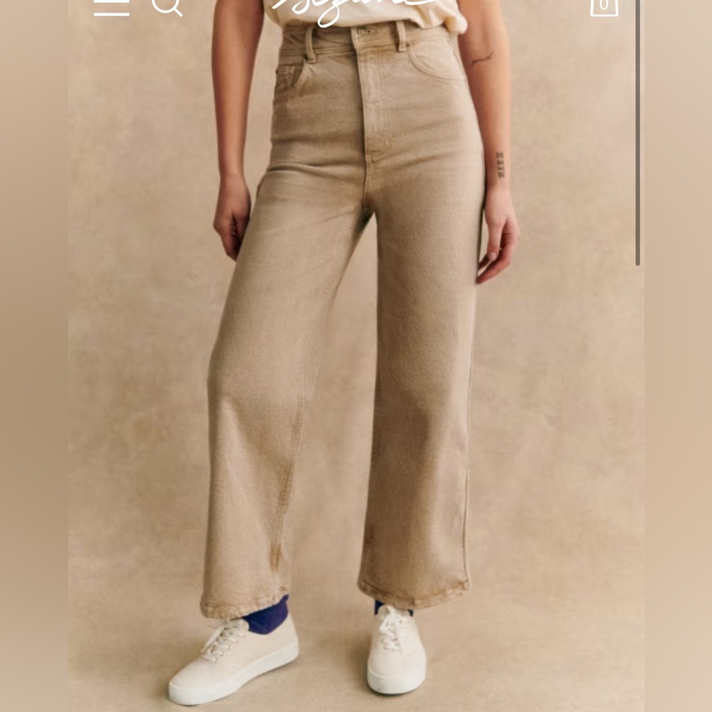 Sezane Le Crop Jeans